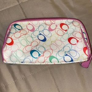Coach multicolored wallet